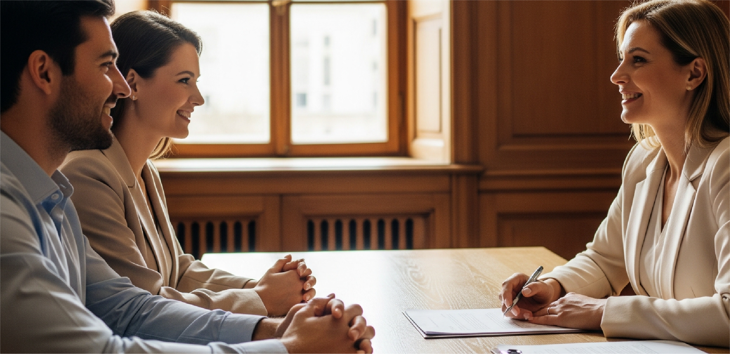 Equipo de abogados en una reunión de planificación